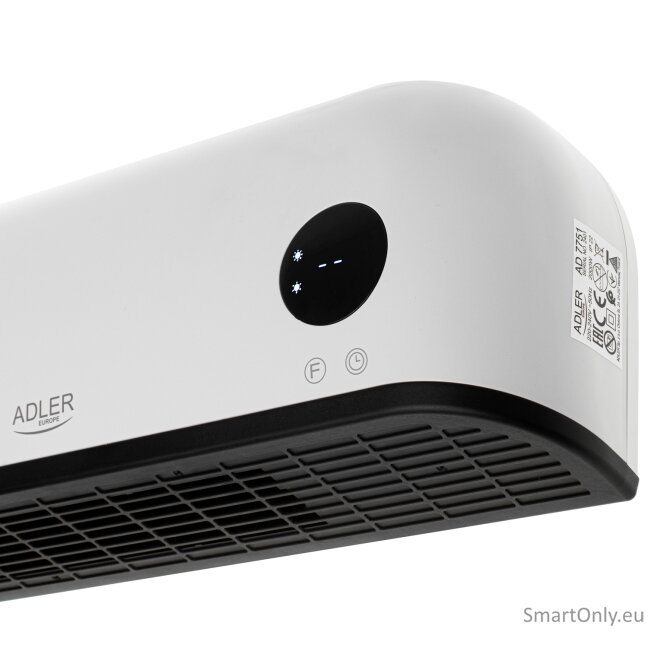 Adler LED Air Curtain Heater | AD 7751 | Air curtain | 2000 W | White 2 Adler LED Air Curtain Heater | AD 7751 | Air curtain | 2000 W | White 2