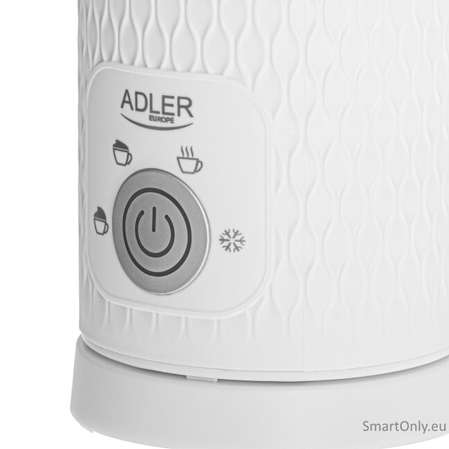 Adler | Milk frother | AD 4494 | 500 W | Milk frother | White 6 Adler | Milk frother | AD 4494 | 500 W | Milk frother | White 6