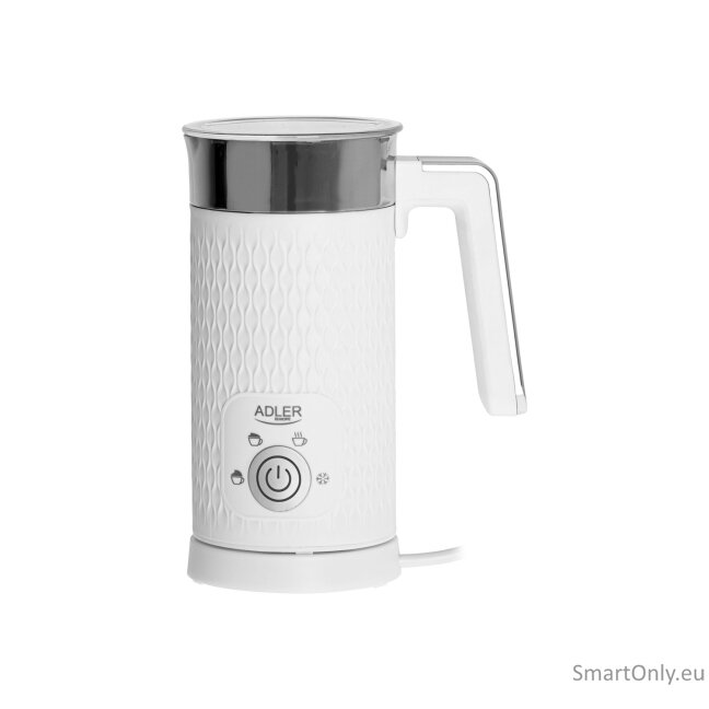 Adler | Milk frother | AD 4494 | 500 W | Milk frother | White 8 Adler | Milk frother | AD 4494 | 500 W | Milk frother | White 8