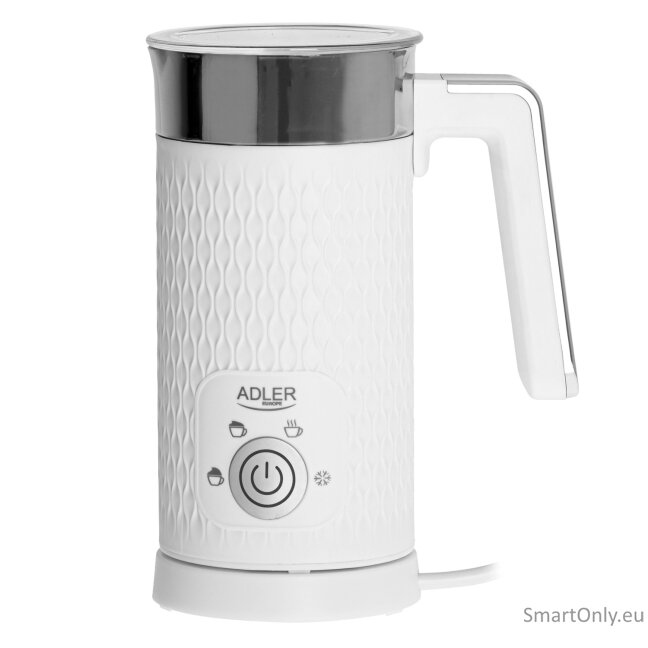 Adler | Milk frother | AD 4494 | 500 W | Milk frother | White Adler | Milk frother | AD 4494 | 500 W | Milk frother | White