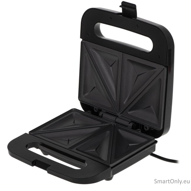 Adler Sandwich Maker | AD 3076 | 1000 W | Number of plates 1 | Black/Silver 1