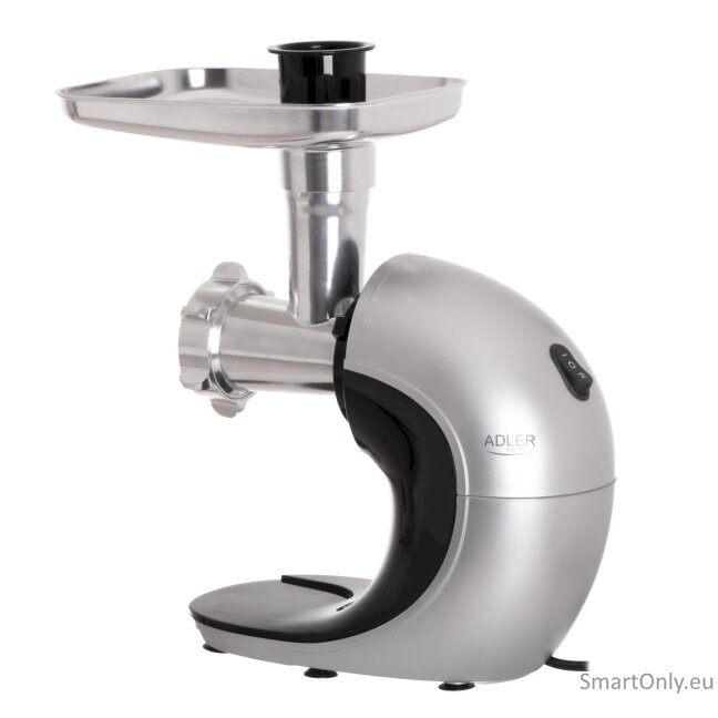 Adler Slow-speed juicer 3in1 - Meat mincer, Juicer, Vegetable grater AD 4131 Type Slow Juicer Stainless Steel 150 W Number of speeds 1 90-105 RPM 5 Adler Slow-speed juicer 3in1 - Meat mincer, Juicer, Vegetable grater AD 4131 Type Slow Juicer Stainless Steel 150 W Number of speeds 1 90-105 RPM 5