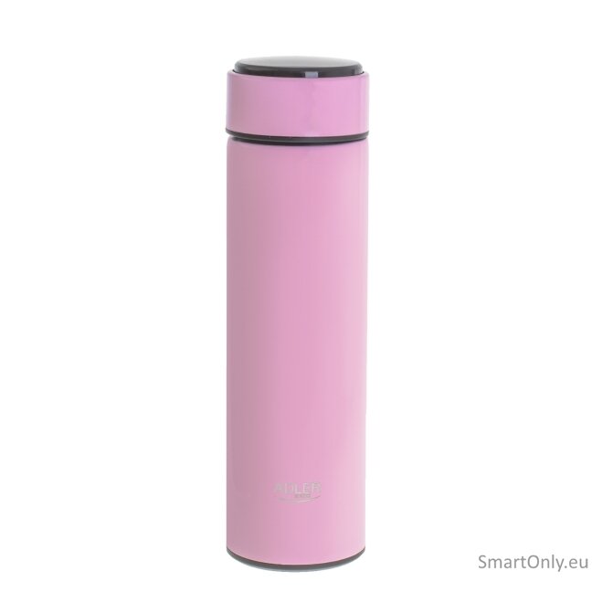 Adler | Thermal Flask | AD 4506p | Material Stainless steel/Silicone | Pink Adler | Thermal Flask | AD 4506p | Material Stainless steel/Silicone | Pink
