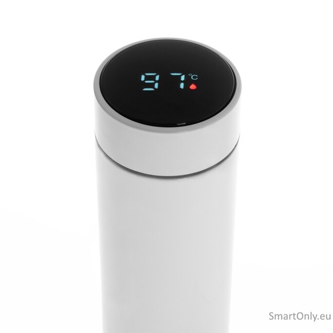 Adler | Thermal Flask | AD 4506w | Material Stainless steel/Silicone | White 3 Adler | Thermal Flask | AD 4506w | Material Stainless steel/Silicone | White 3