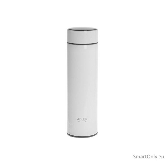 Adler | Thermal Flask | AD 4506w | Material Stainless steel/Silicone | White 6