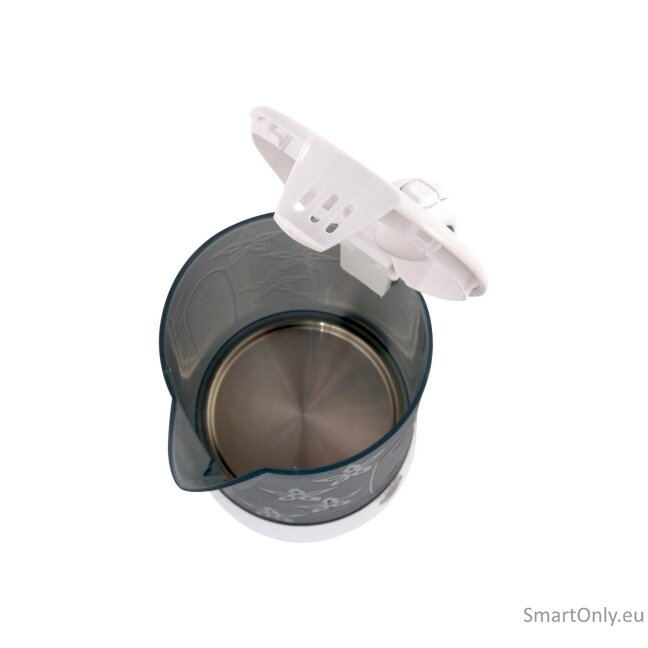 Adler Travel Kettle AD 1268 Standard 600 W 0.6 L Plastic White 5 Adler Travel Kettle AD 1268 Standard 600 W 0.6 L Plastic White 5