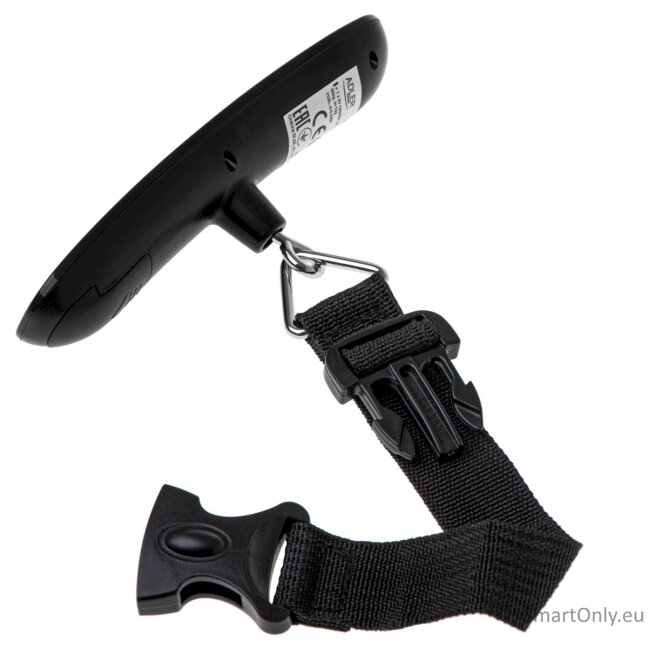 Adler | Travel Luggage Scale | AD 8190 | Maximum weight (capacity) 50 kg | Accuracy 10 g | Black 2 Adler | Travel Luggage Scale | AD 8190 | Maximum weight (capacity) 50 kg | Accuracy 10 g | Black 2