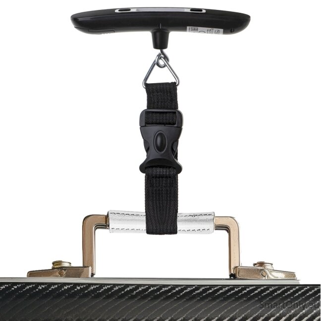 Adler | Travel Luggage Scale | AD 8190 | Maximum weight (capacity) 50 kg | Accuracy 10 g | Black 4 Adler | Travel Luggage Scale | AD 8190 | Maximum weight (capacity) 50 kg | Accuracy 10 g | Black 4