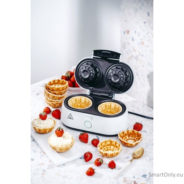 Adler Waffle Bowl Maker AD 3062 1000W Number of pastry 2 Bowl White EU Plug 4 Adler Waffle Bowl Maker AD 3062 1000W Number of pastry 2 Bowl White EU Plug 4
