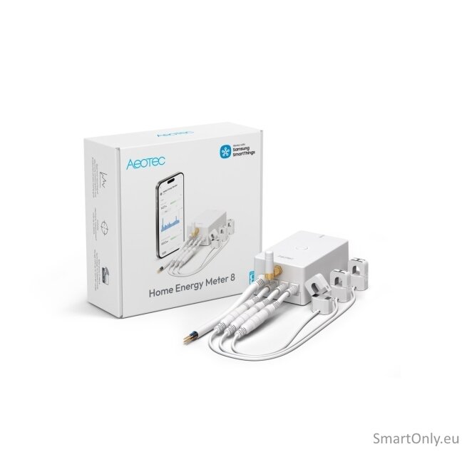 Aeotec Home Energy Meter 8 - three clamps 60A, Z-Wave | AEOTEC 5