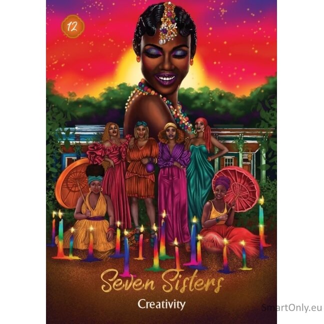 African Goddess Rising Pocket Oracle kortos Hay House 1