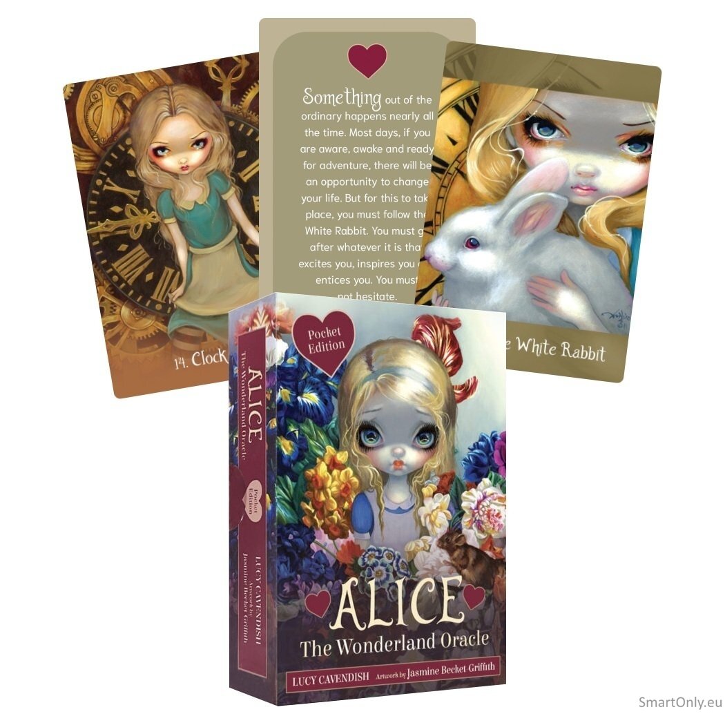 Alice: The Wonderland Kišeninės Orakulo kortos Blue Angel