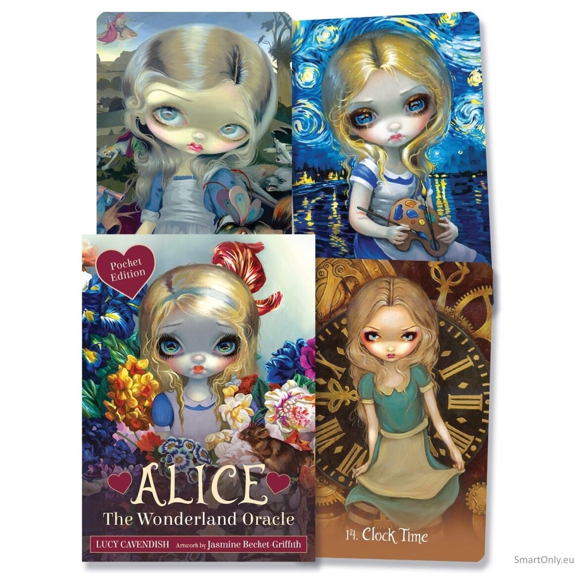 Alice: The Wonderland Kišeninės Orakulo kortos Blue Angel 10 Alice: The Wonderland Kišeninės Orakulo kortos Blue Angel 10