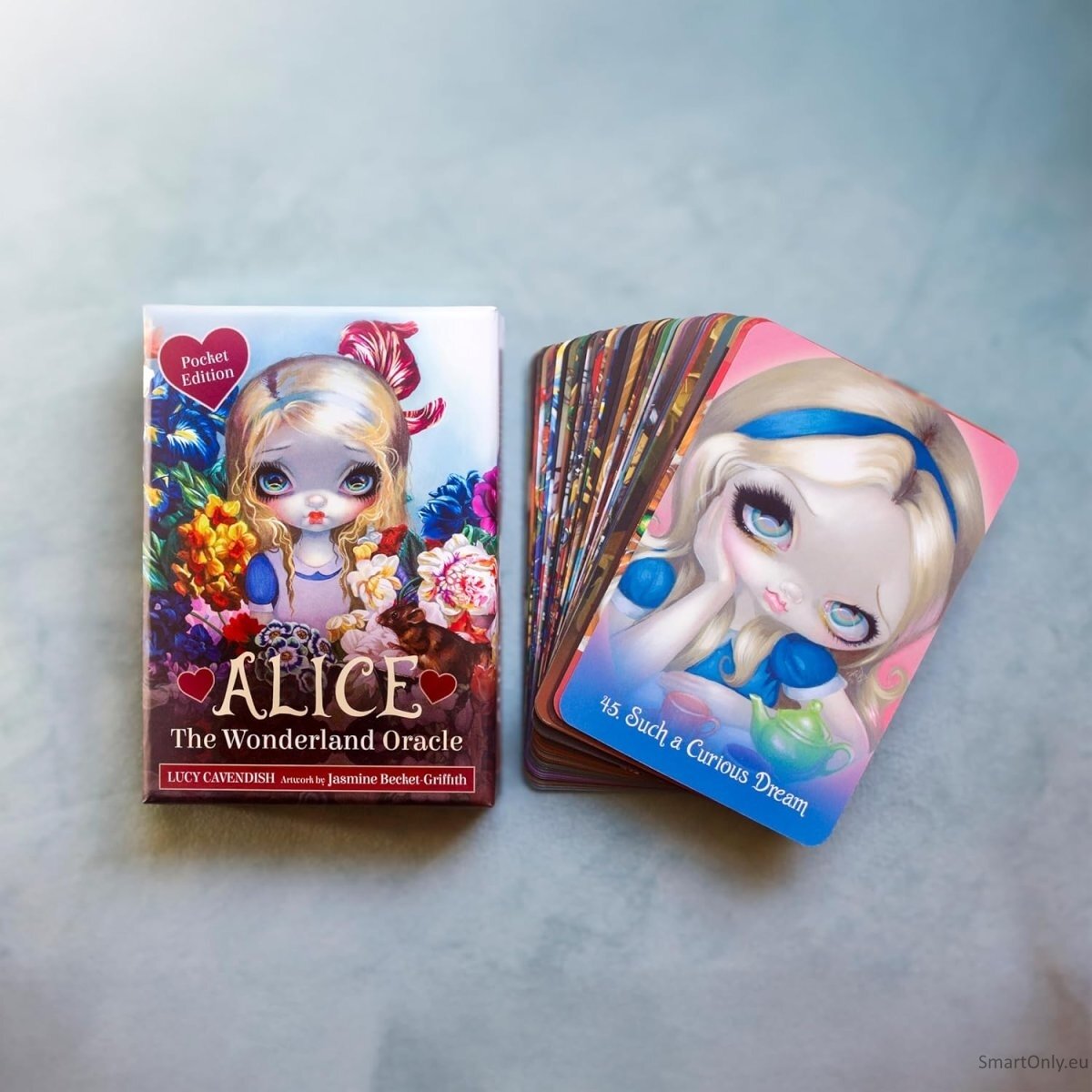 Alice: The Wonderland Kišeninės Orakulo kortos Blue Angel 4 Alice: The Wonderland Kišeninės Orakulo kortos Blue Angel 4