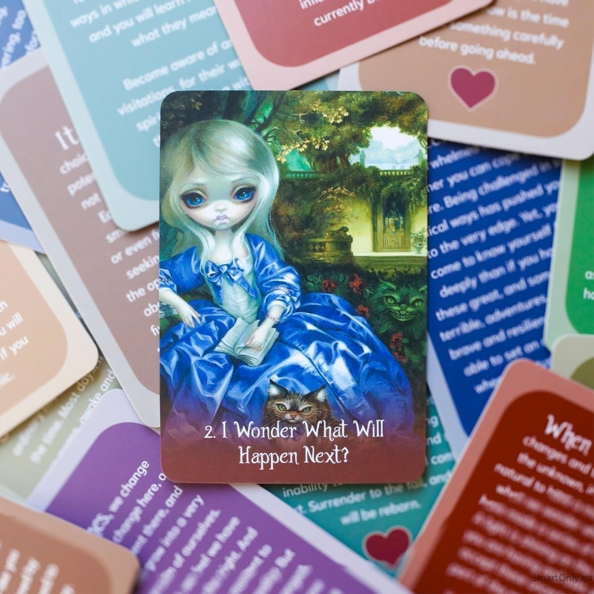 Alice: The Wonderland Kišeninės Orakulo kortos Blue Angel 5 Alice: The Wonderland Kišeninės Orakulo kortos Blue Angel 5