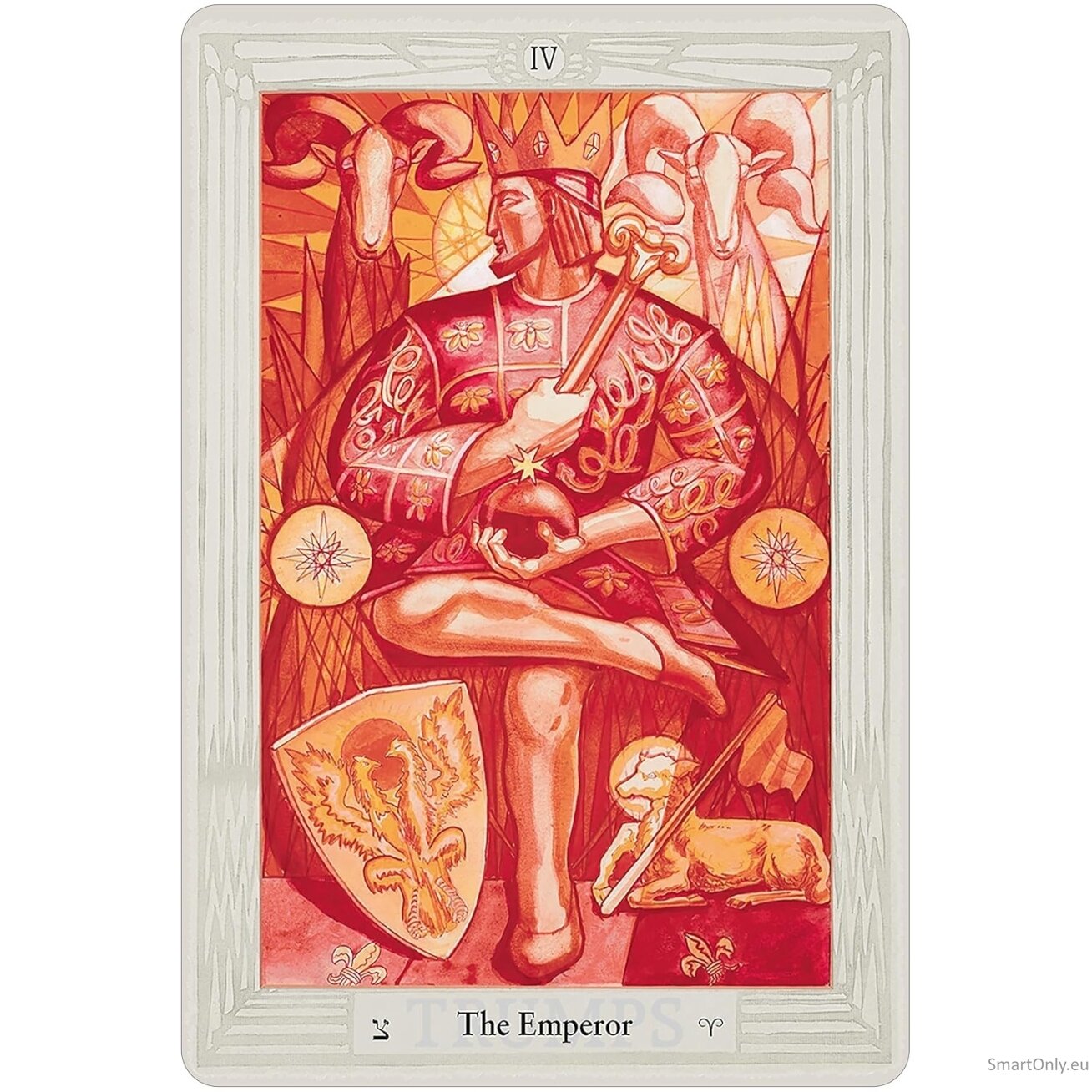 Aleister Crowley THOTH Mažos Taro kortos US Games Systems 7 Aleister Crowley THOTH Mažos Taro kortos US Games Systems 7