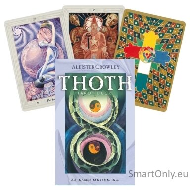 Aleister Crowley THOTH Taro kortos US Games Systems