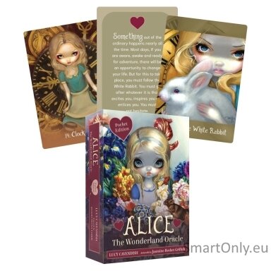 Alice: The Wonderland Kišeninės Orakulo kortos Blue Angel