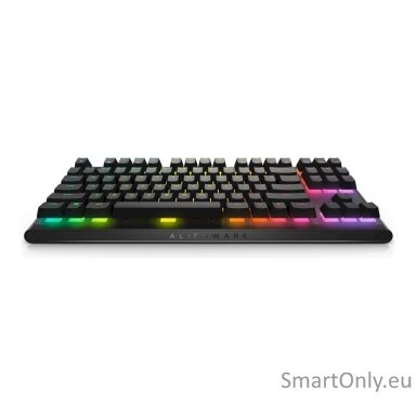Alienware Tenkeyless AW420K | Gaming Keyboard | Wired | EN | Dark Side of the Moon | CHERRY MX Red