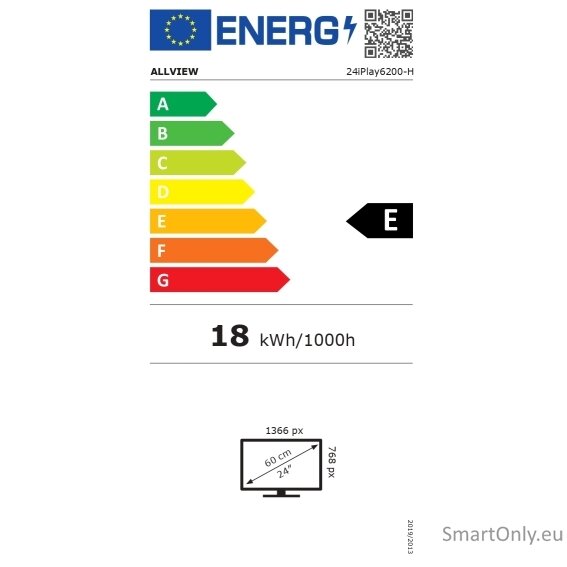 Allview 24iPlay6200-H 24" (60cm) HD Ready Smart LED TV | Allview