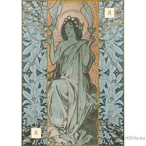 Alfons Maria Mucha Oracle kortos Lo Scarabeo 1 Alfons Maria Mucha Oracle kortos Lo Scarabeo 1