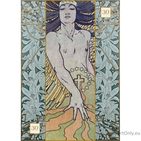 Alfons Maria Mucha Oracle kortos Lo Scarabeo 10 Alfons Maria Mucha Oracle kortos Lo Scarabeo 10