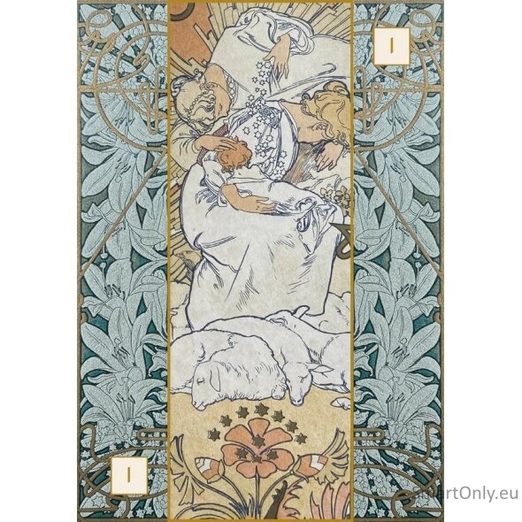 Alfons Maria Mucha Oracle kortos Lo Scarabeo 2 Alfons Maria Mucha Oracle kortos Lo Scarabeo 2