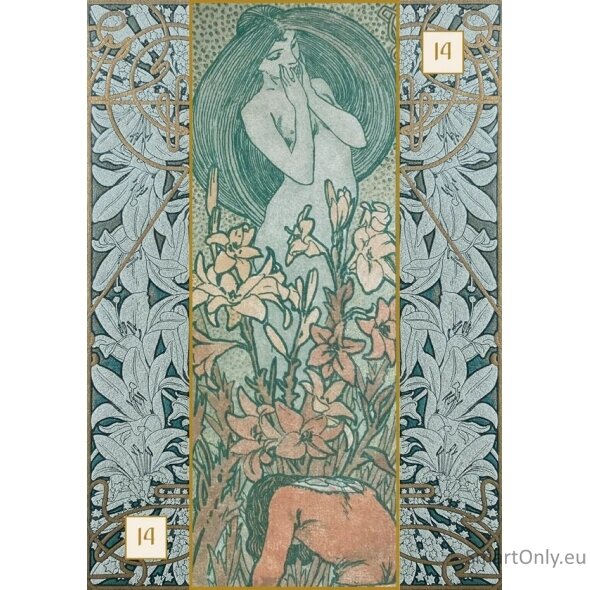 Alfons Maria Mucha Oracle kortos Lo Scarabeo 4 Alfons Maria Mucha Oracle kortos Lo Scarabeo 4