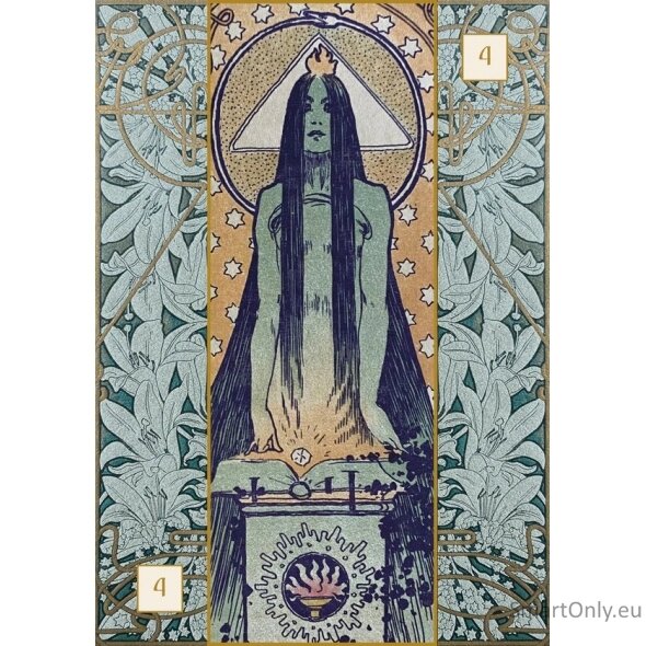 Alfons Maria Mucha Oracle kortos Lo Scarabeo 5 Alfons Maria Mucha Oracle kortos Lo Scarabeo 5