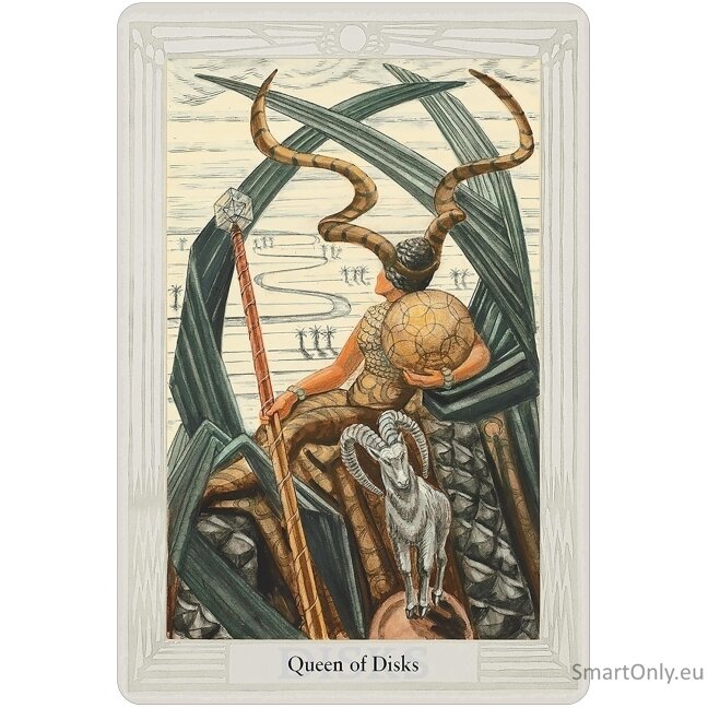 Aleister Crowley THOTH Mažos Taro kortos US Games Systems 1 Aleister Crowley THOTH Mažos Taro kortos US Games Systems 1