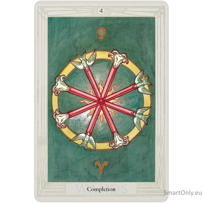 Aleister Crowley THOTH Mažos Taro kortos US Games Systems 3 Aleister Crowley THOTH Mažos Taro kortos US Games Systems 3