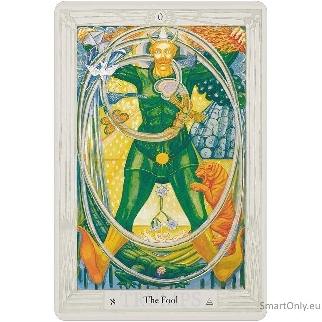Aleister Crowley THOTH Mažos Taro kortos US Games Systems 5 Aleister Crowley THOTH Mažos Taro kortos US Games Systems 5