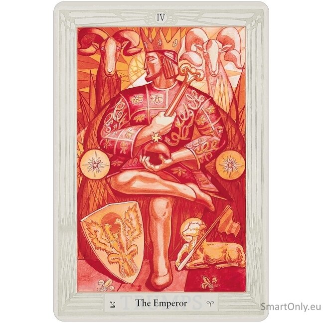 Aleister Crowley THOTH Mažos Taro kortos US Games Systems 7 Aleister Crowley THOTH Mažos Taro kortos US Games Systems 7