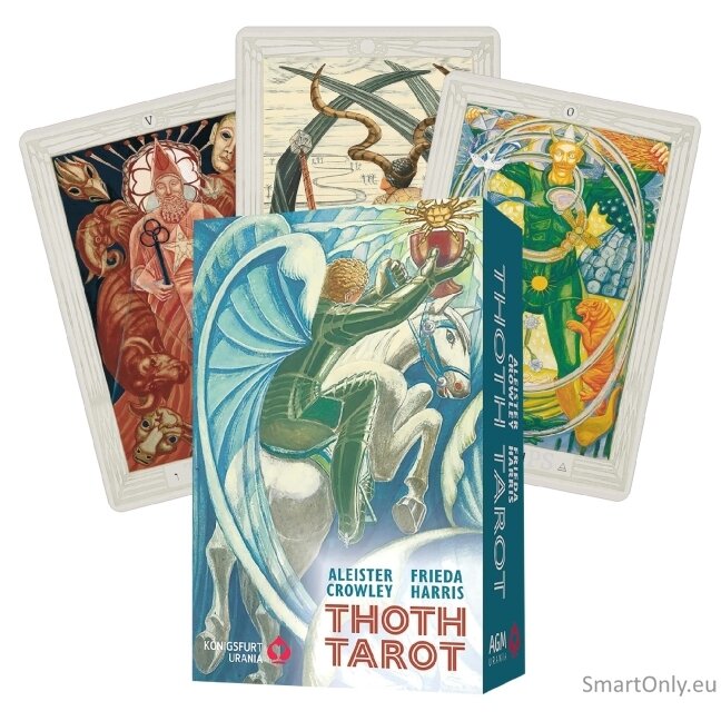 Aleister Crowley THOTH Mažos Taro kortos US Games Systems