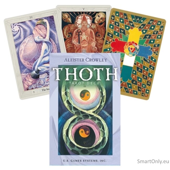 Aleister Crowley THOTH Taro kortos US Games Systems Aleister Crowley THOTH Taro kortos US Games Systems