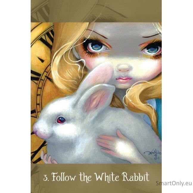 Alice: The Wonderland Kišeninės Orakulo kortos Blue Angel 3