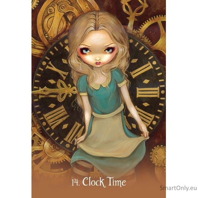 Alice: The Wonderland Kišeninės Orakulo kortos Blue Angel 9