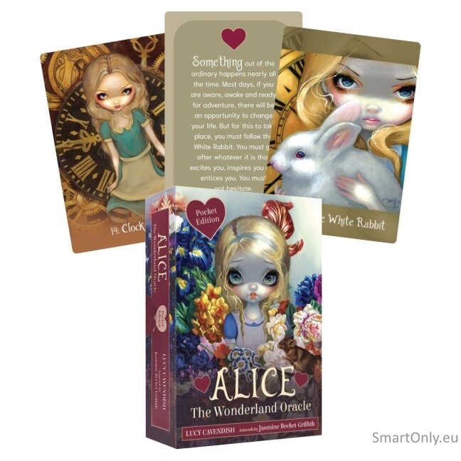 Alice: The Wonderland Kišeninės Orakulo kortos Blue Angel Alice: The Wonderland Kišeninės Orakulo kortos Blue Angel