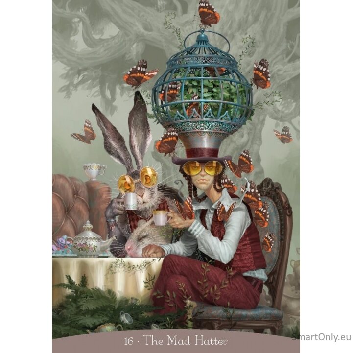 Alice in Wonderland Oracle kortos Lo Scarabeo 5 Alice in Wonderland Oracle kortos Lo Scarabeo 5