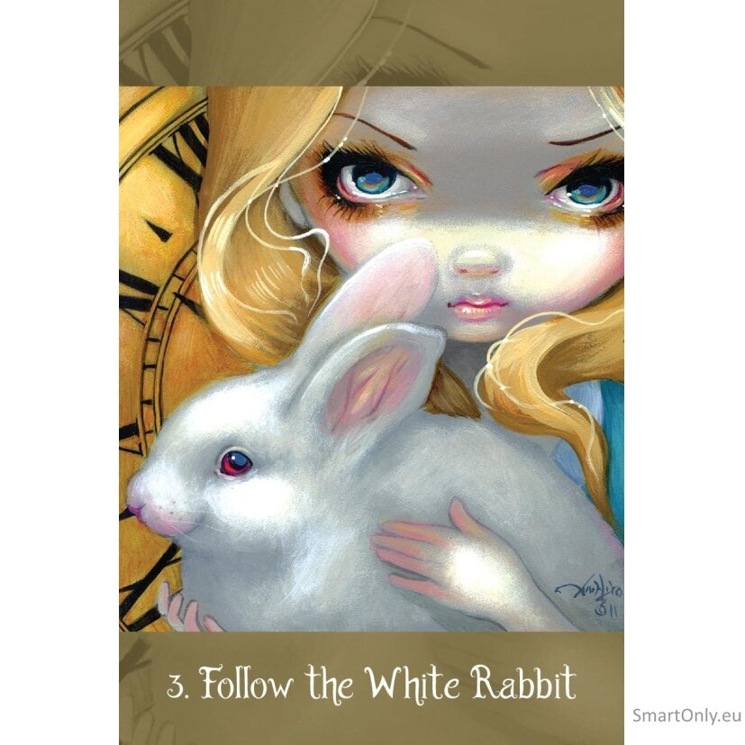Alice: The Wonderland Kišeninės Orakulo kortos Blue Angel 3