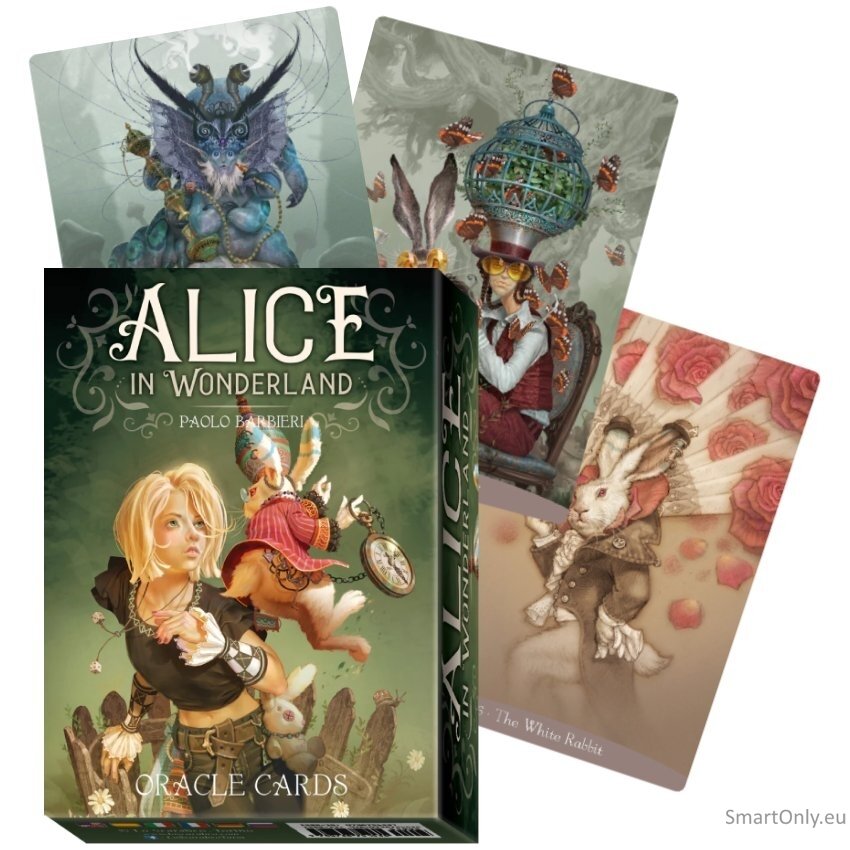 Alice in Wonderland Oracle kortos Lo Scarabeo
