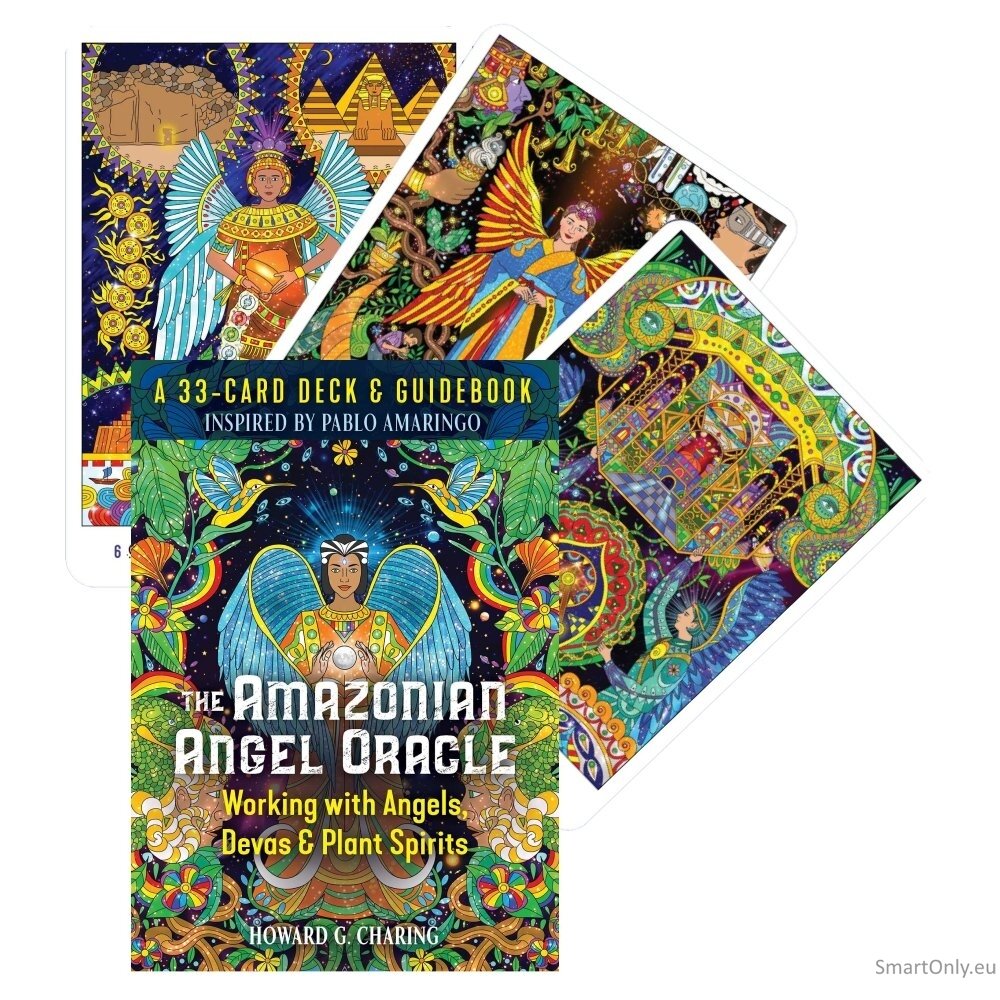 Amazonian Angel Oracle kortos Destiny Books Amazonian Angel Oracle kortos Destiny Books