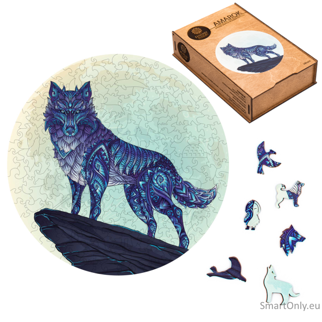 Amarok Dėlionė Iš Medžio L Dydis (270 detalių) Fantasy Puzzles Amarok Dėlionė Iš Medžio L Dydis (270 detalių) Fantasy Puzzles