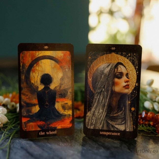 Amber Moon Tarot Kortos Dusserre 1 Amber Moon Tarot Kortos Dusserre 1