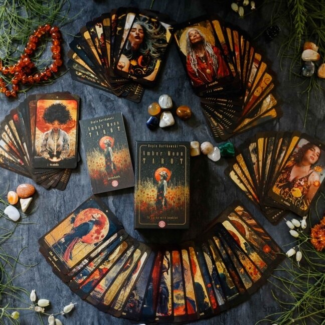 Amber Moon Tarot Kortos Dusserre 2 Amber Moon Tarot Kortos Dusserre 2