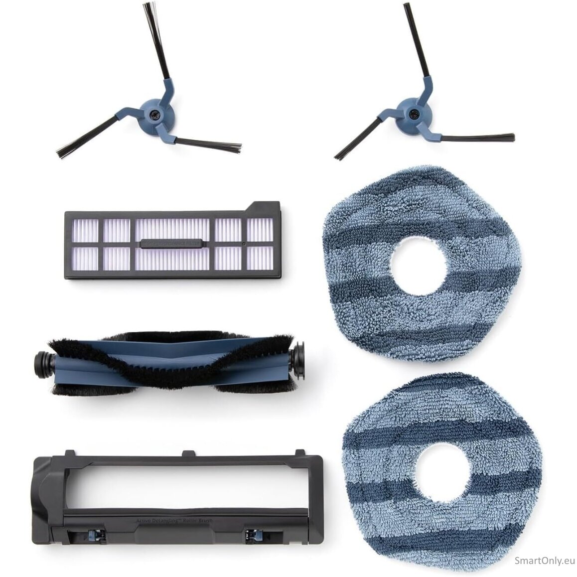 Anker Eufy | Replacement Parts Kit for Eufy C20 Omni Robot Vacuum, Roller Brush with Bristles and Rubber, Brush Guard, 2 Side Brushes, Washable Filter, and 2 Mop Cloths Anker Eufy | Replacement Parts Kit for Eufy C20 Omni Robot Vacuum, Roller Brush with Bristles and Rubber, Brush Guard, 2 Side Brushes, Washable Filter, and 2 Mop Cloths