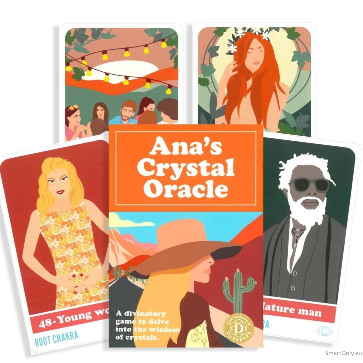 Ana's Crystal Oracle kortos US Games Systems Ana's Crystal Oracle kortos US Games Systems
