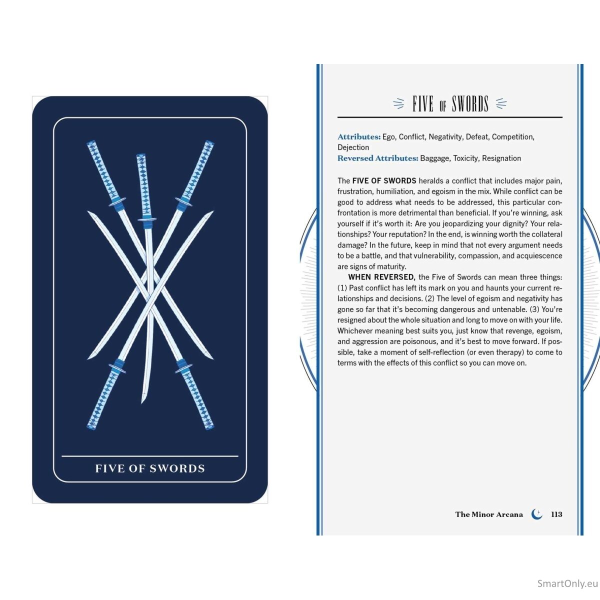 Anime Tarot kortos Simon Element 3