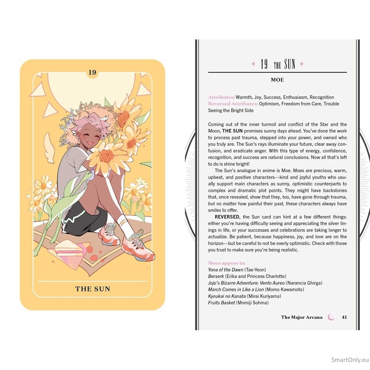 Anime Tarot kortos Simon Element 4
