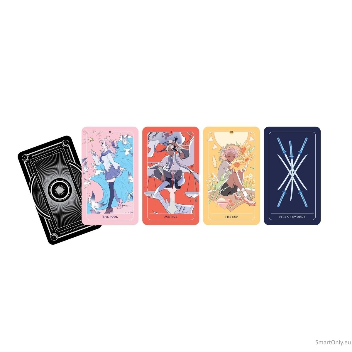 Anime Tarot kortos Simon Element 6